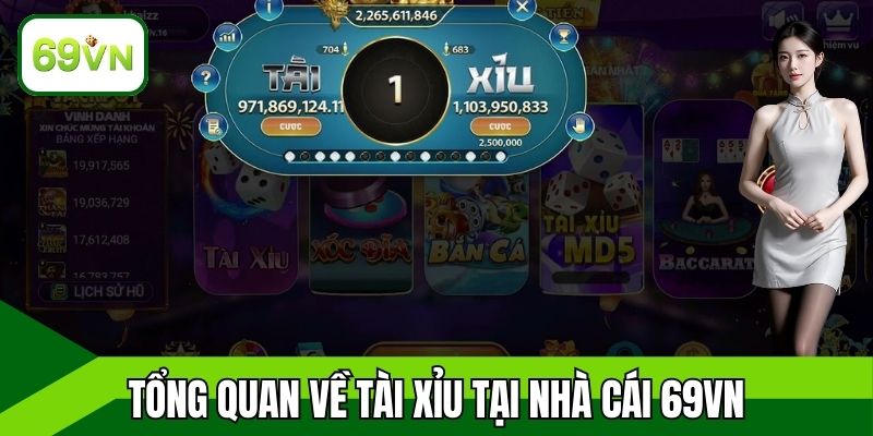 Tổng quan về tài xỉu tại nhà cái 69VN